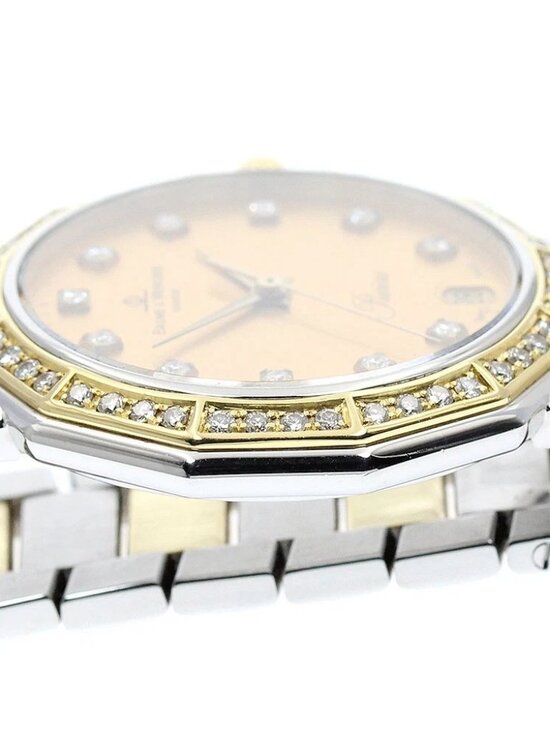 Baume & Mercier Riviera 5131.3 Diamond bezel 11P Gold Dial Quartz Men\'s _951054 main image 7